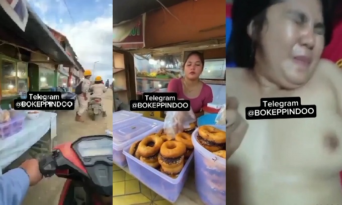 Tukang Donat Kena Loby Pembeli bokepindo68